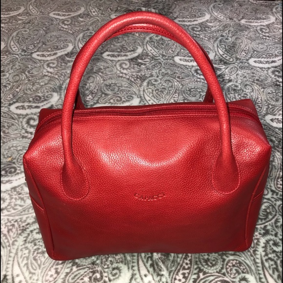 CAPACCI Handbags - CAPACCI Red Leather Handbag